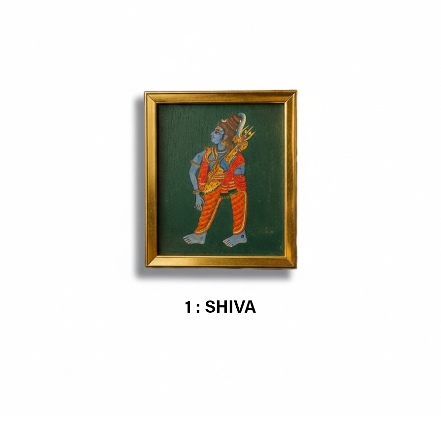 Shiva & Parvati – Inspired Puppet Art | Hand-Painted Traditional Maste ...